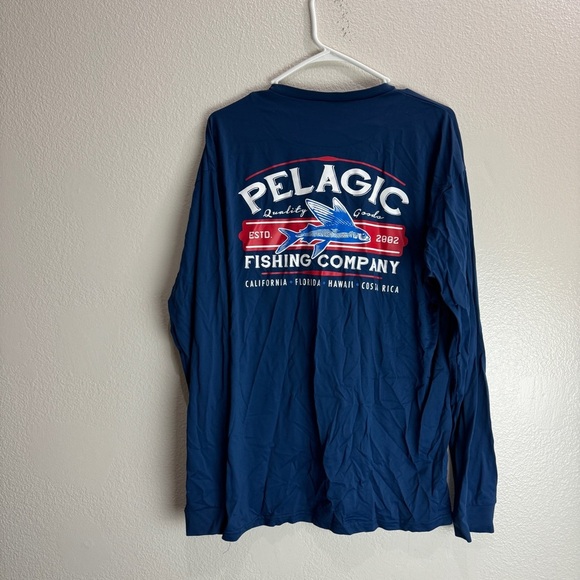 Pelagic Aquatek Long Sleeve High Performance Offshore Size XXL - Picture 1 of 8